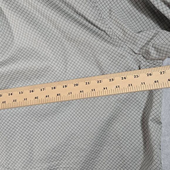 Ticomela FR Shirt Button Shirt XL Geometric Pattern Long Sleeve - Picture 7 of 12